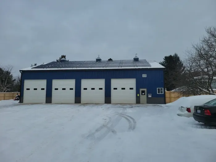 Winter Front of Auto Shop | Levi's TDI's