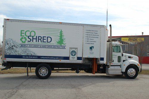 Shred — Eco Shred Truck in Lafayette, IN