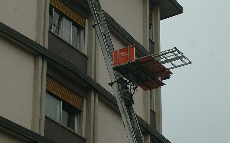 montacarichi durante un trasloco