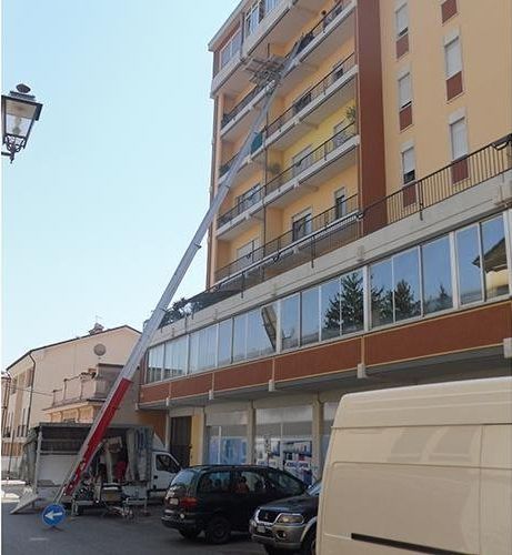 scala aerea per traslochi