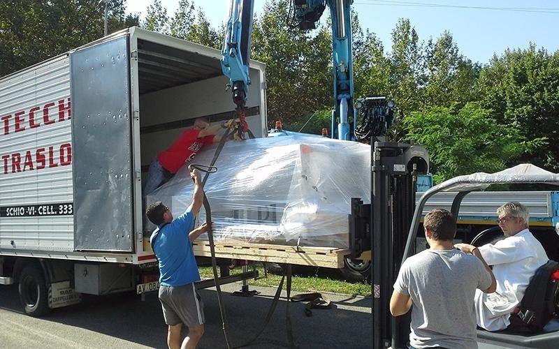 Imballaggi durante un trasloco