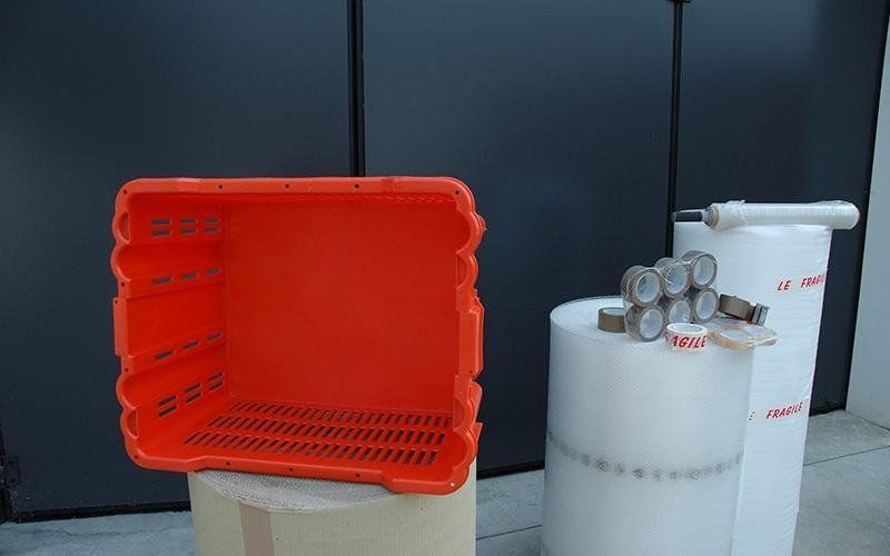 Materiali per l'imballo di materiali fragili