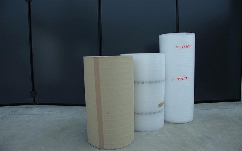 diversi materiali per l'imballaggio