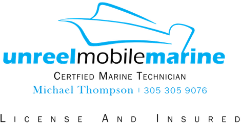 Unreel Mobile Marine logo — Yamaha certified marine technician, licensed and insured.
