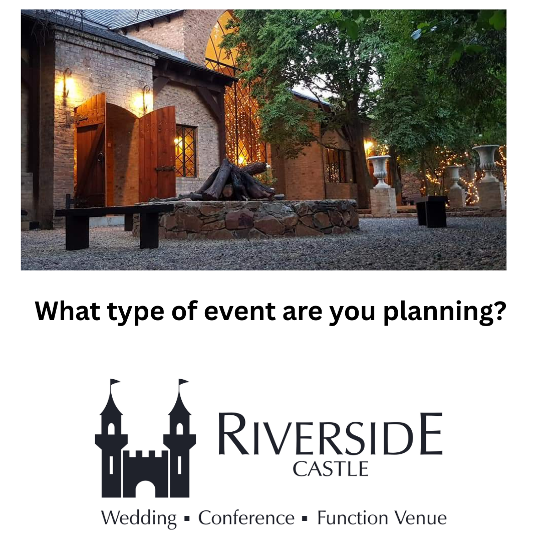 Stunning arrangement of food for a corporate event at Riverside Castle, Pretoria's leading corporate function venue.