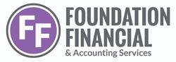 Foundation Financial logo: purple circle with "FF" initials, text "Foundation Financial & Accounting Services".