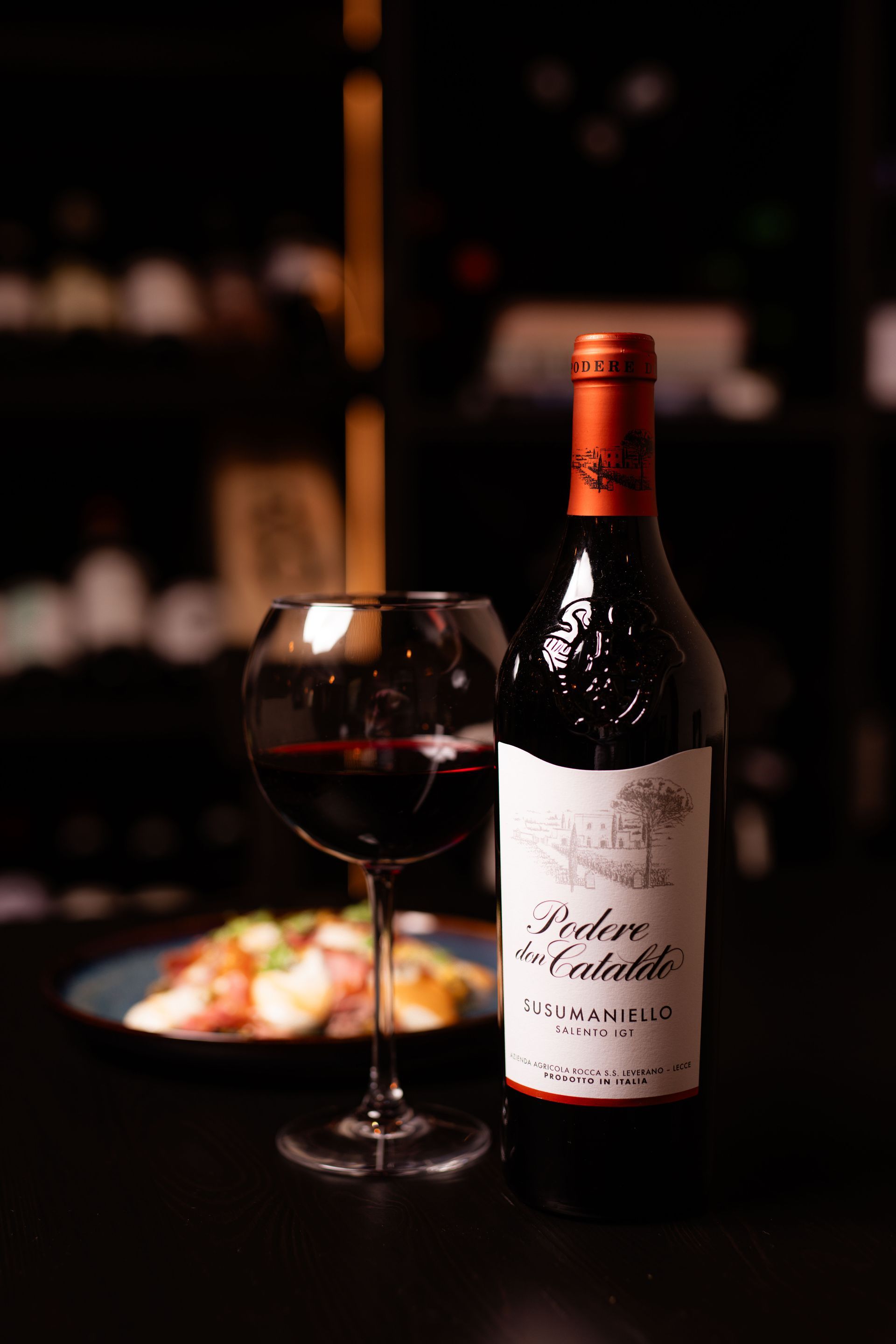 Bottiglia del percorso degustazione vini a Monza offerto dall'enoteca.