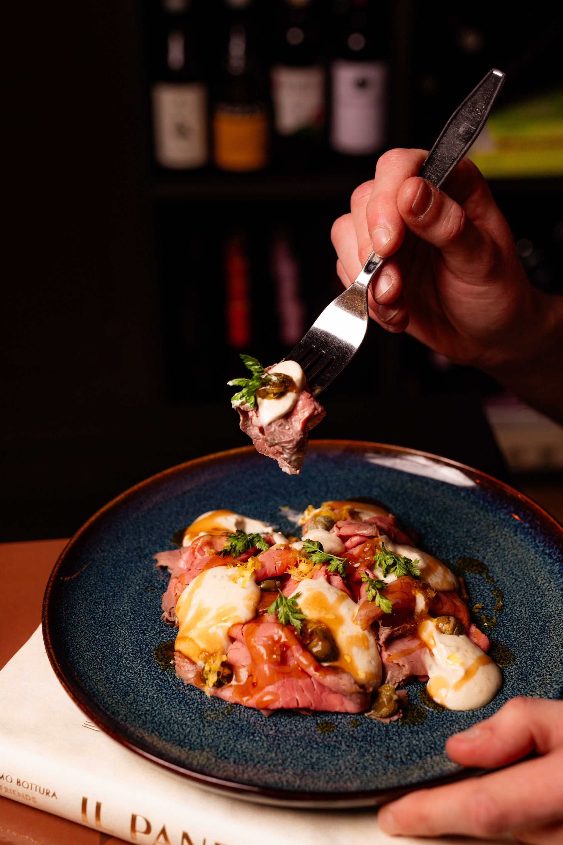 Piatti del percorso di degustazione vini a Monza presso l'enoteca.