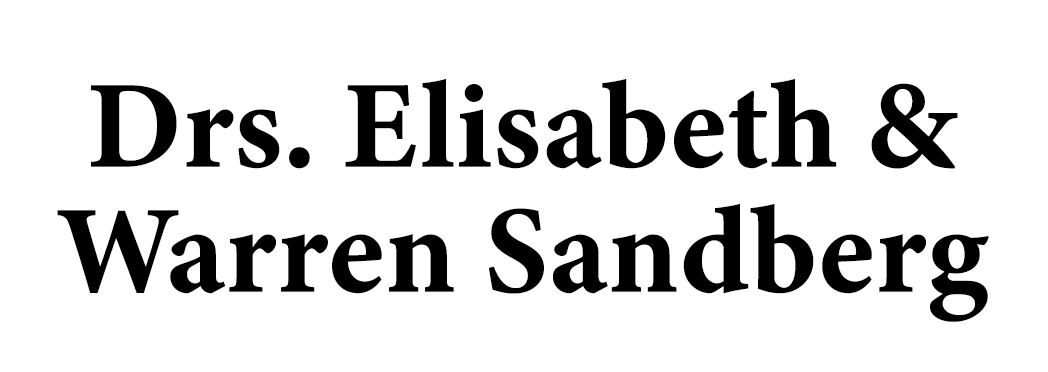 Elisabeth & Warren Sandberg text.