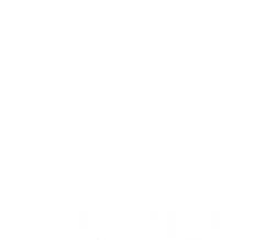 A logo for launch with a rocket in a circle