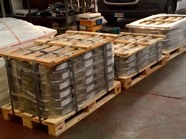 magazzino con materiali per saldatura a Monza e Brianza