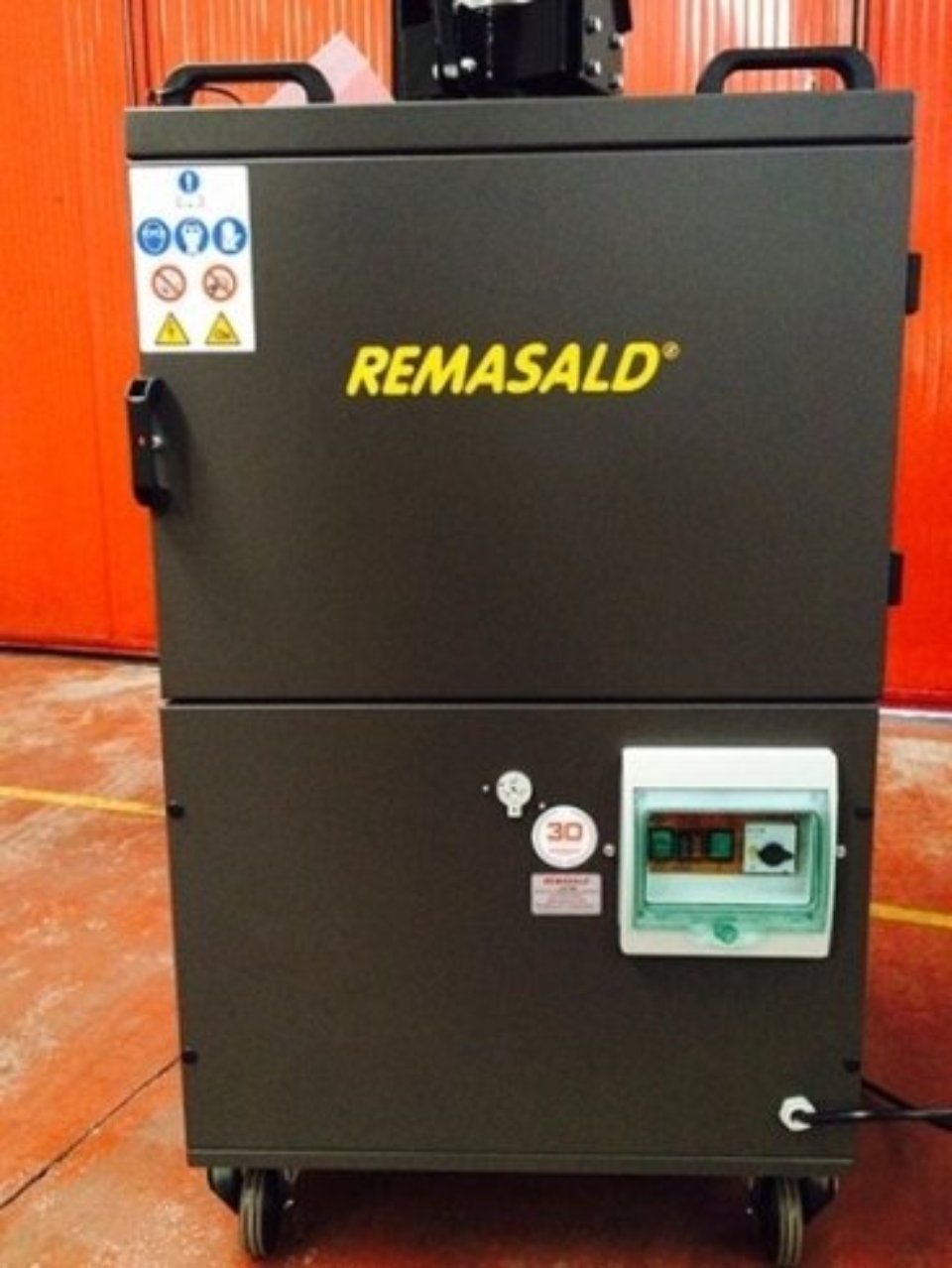 Depuratori carrellati con filtri a tasche