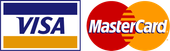 Visa and Mastercard logo