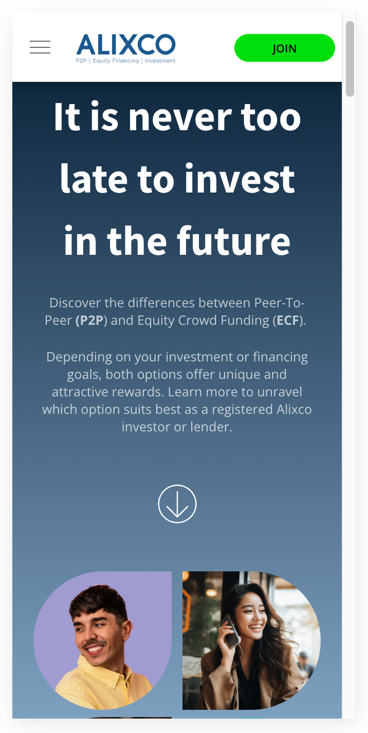 It is never too late to invest in the future.
