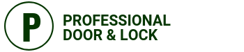 A logo for a professional door and lock company.