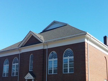 House With Shingle Roofing — Asheville, NC — Bonitz of Carolina