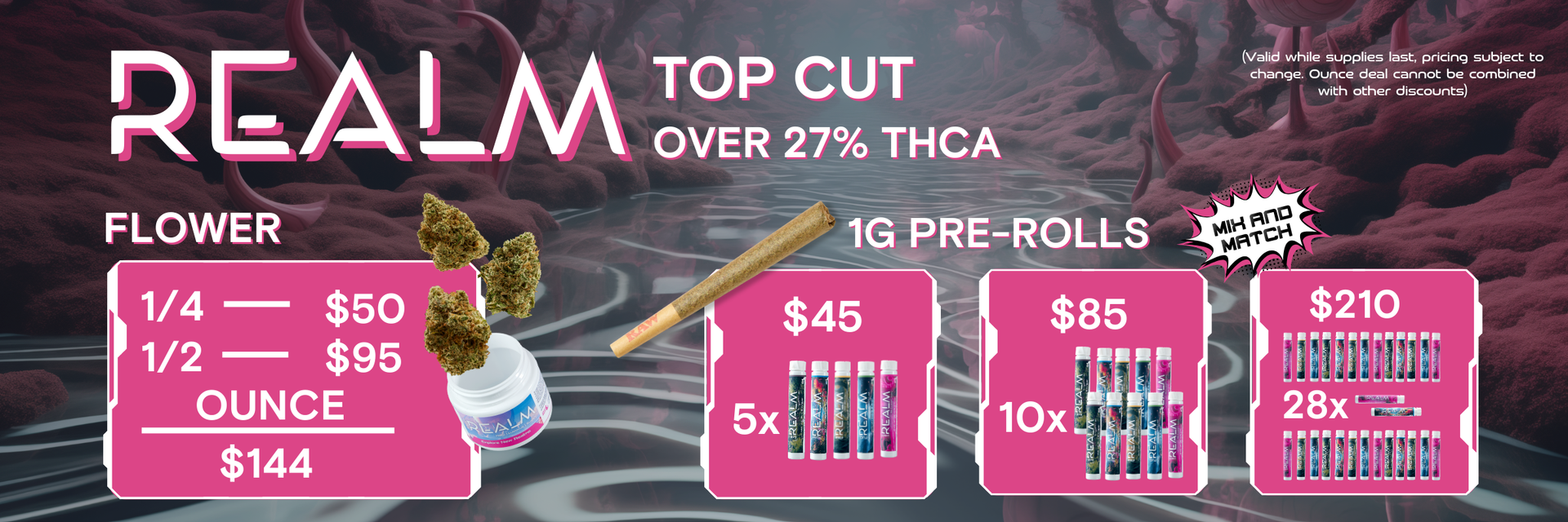 Top Cut  Flower and Pre-Roll Promo