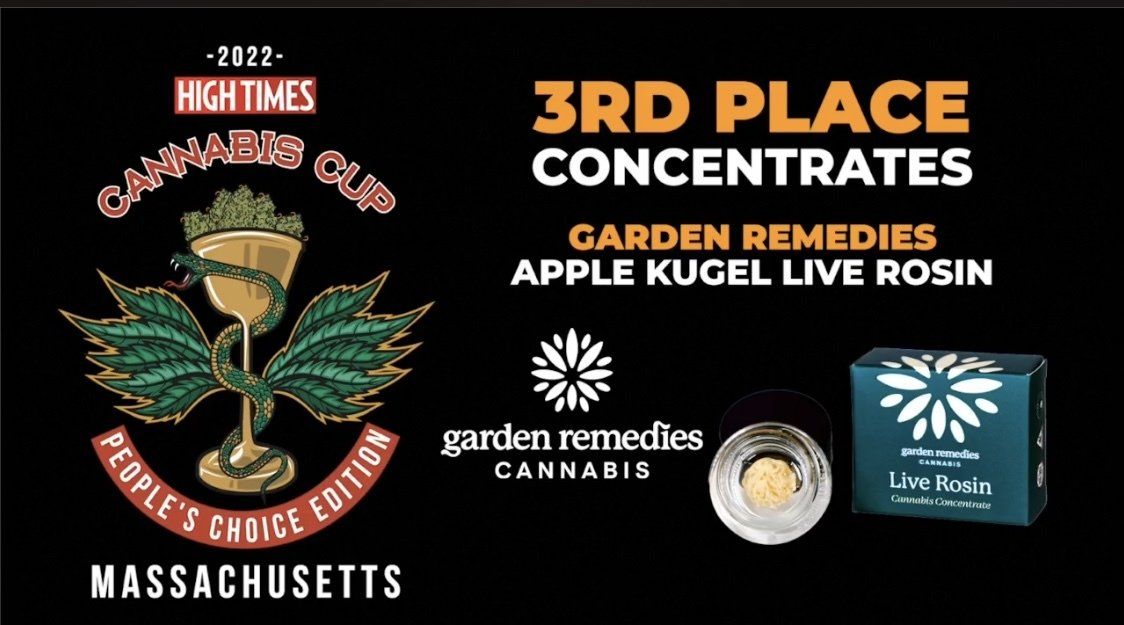 Garden Remedies Cannabis Cup Best Concentrate