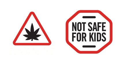 Contains THC - Not Safe for Kids