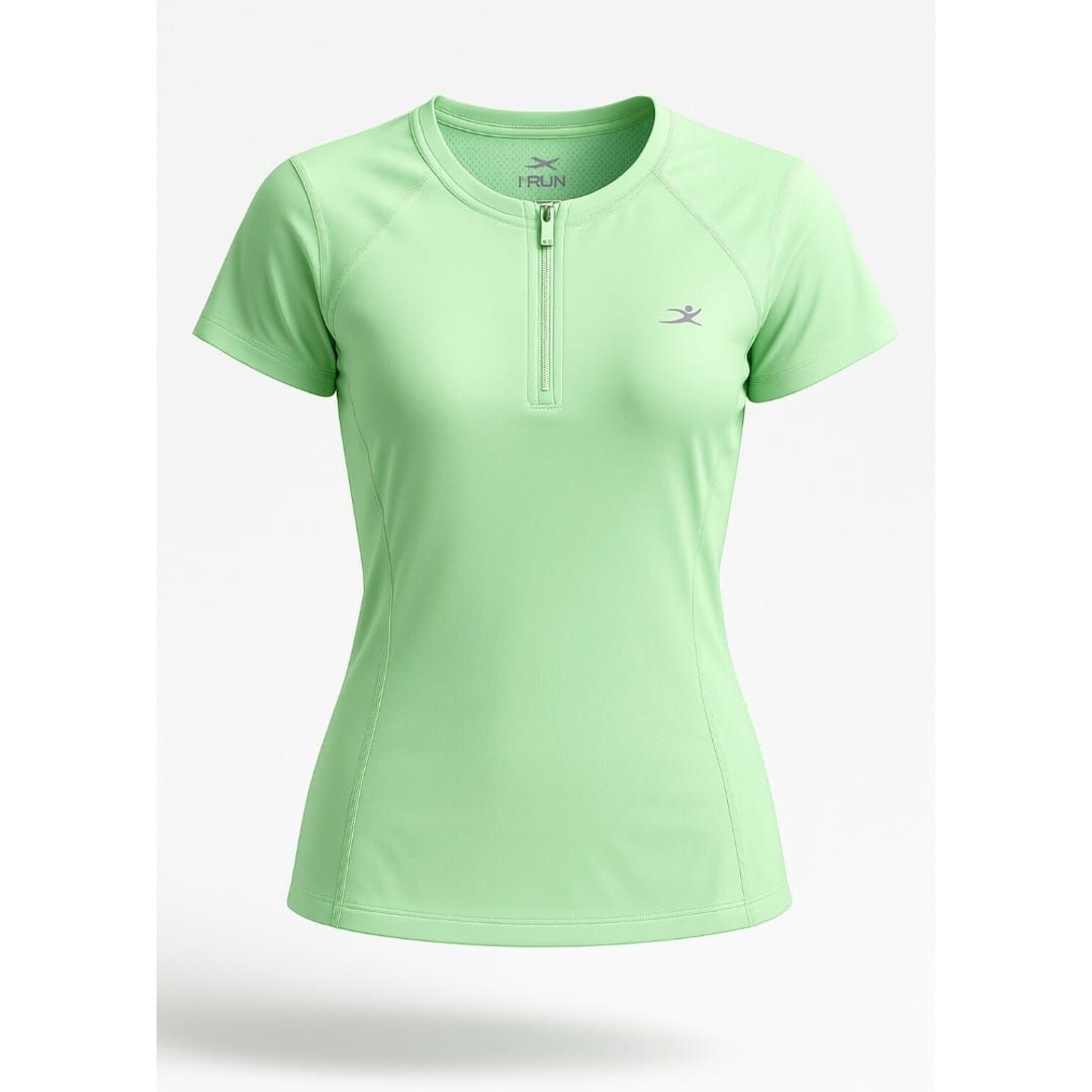 REMERA DE LYCRA PREMIUM - MEDIO CIERRE (RM130)