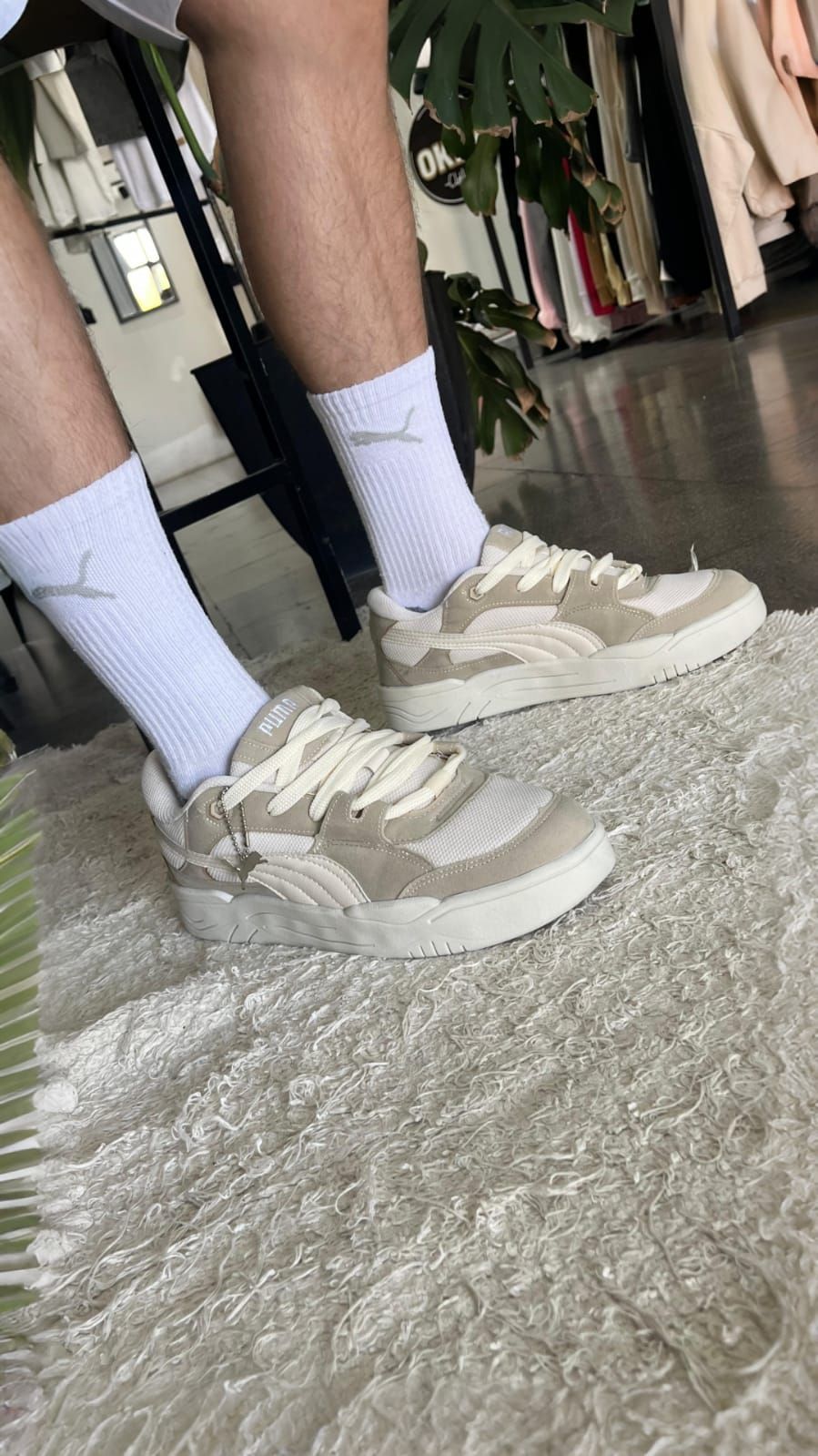 ZAPATILLA PUMA 180 BEIGE