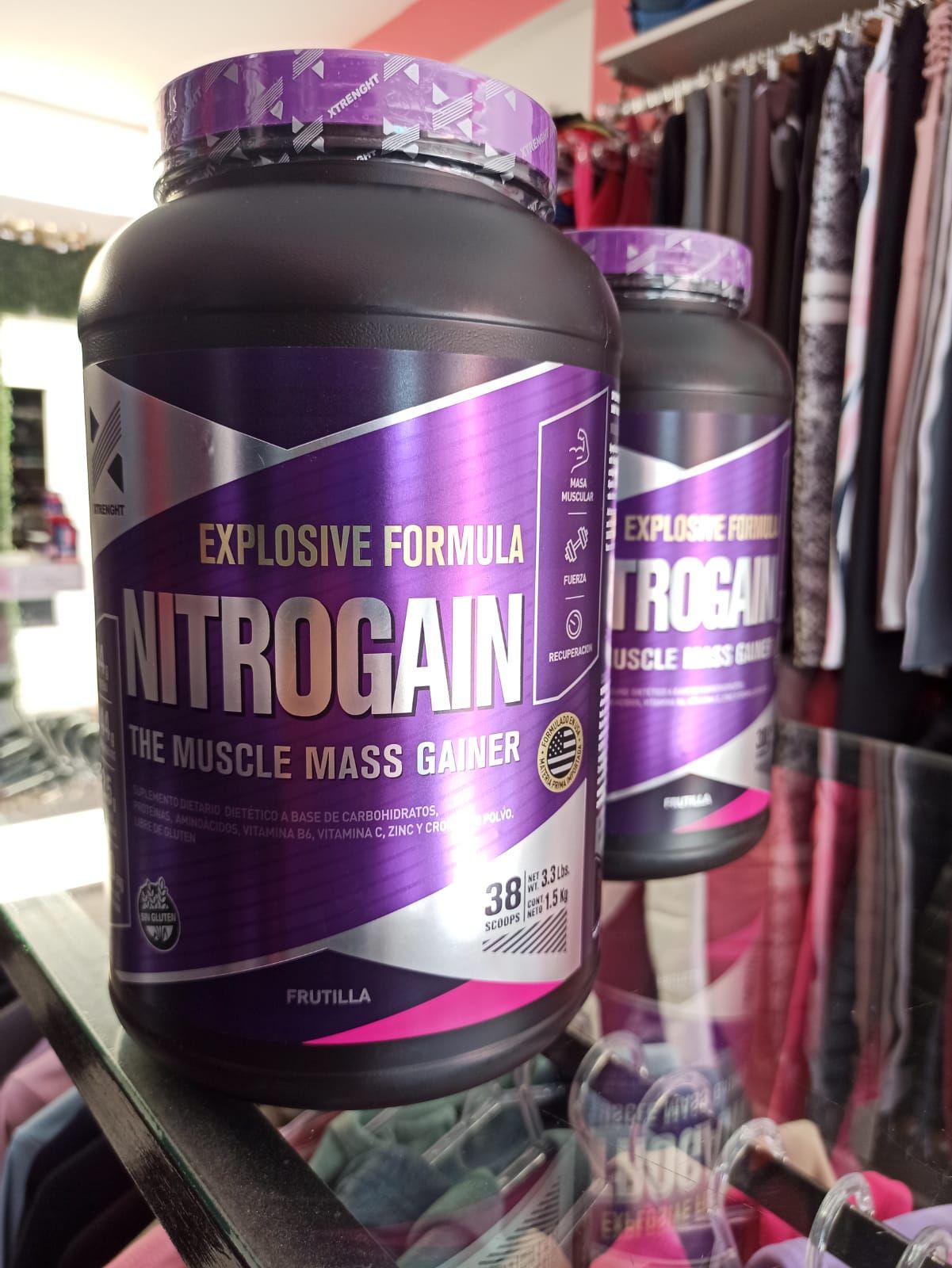 XTRENGHT Nitrogain – Muscle Mass Gainer.