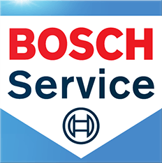 Logo Bosch Service con la scritta 