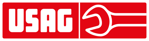 Logo degli utensili USAG. La parola 