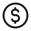 Dollar Sign Icon