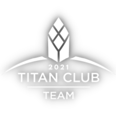 The RE/MAX Titan Club Team logo, an emblem of distinction awarded to Kim Robinson, featuring a white diamond-like symbol. This prestigious recognition highlights Team Leaders who, through expert guidance and support, establish a solid foundation for the greater success of their Team Members. The award is based on the team's remarkable total gross commission income (GCI) achieved in a calendar year.