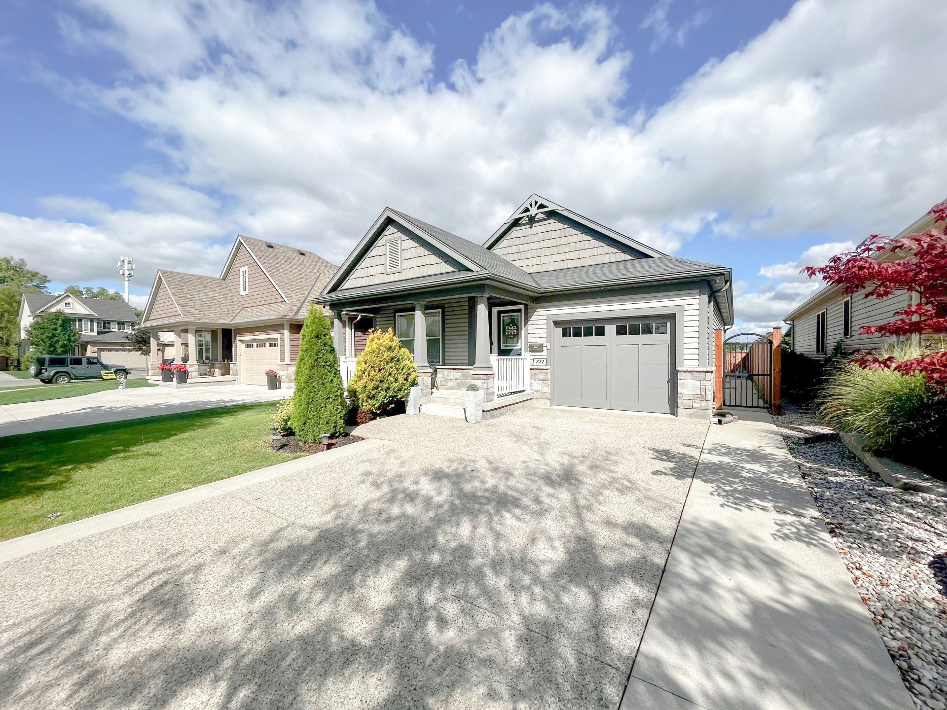 A snapshot of a modern residential dwelling.