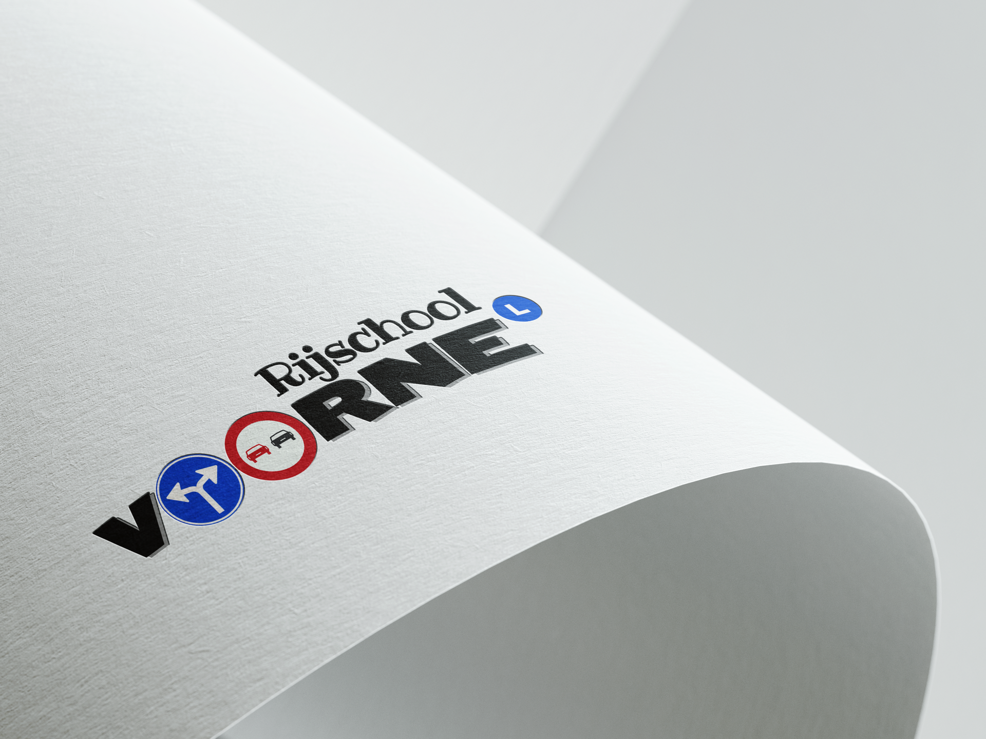 Logo-ontwerp Rijschool Voorne