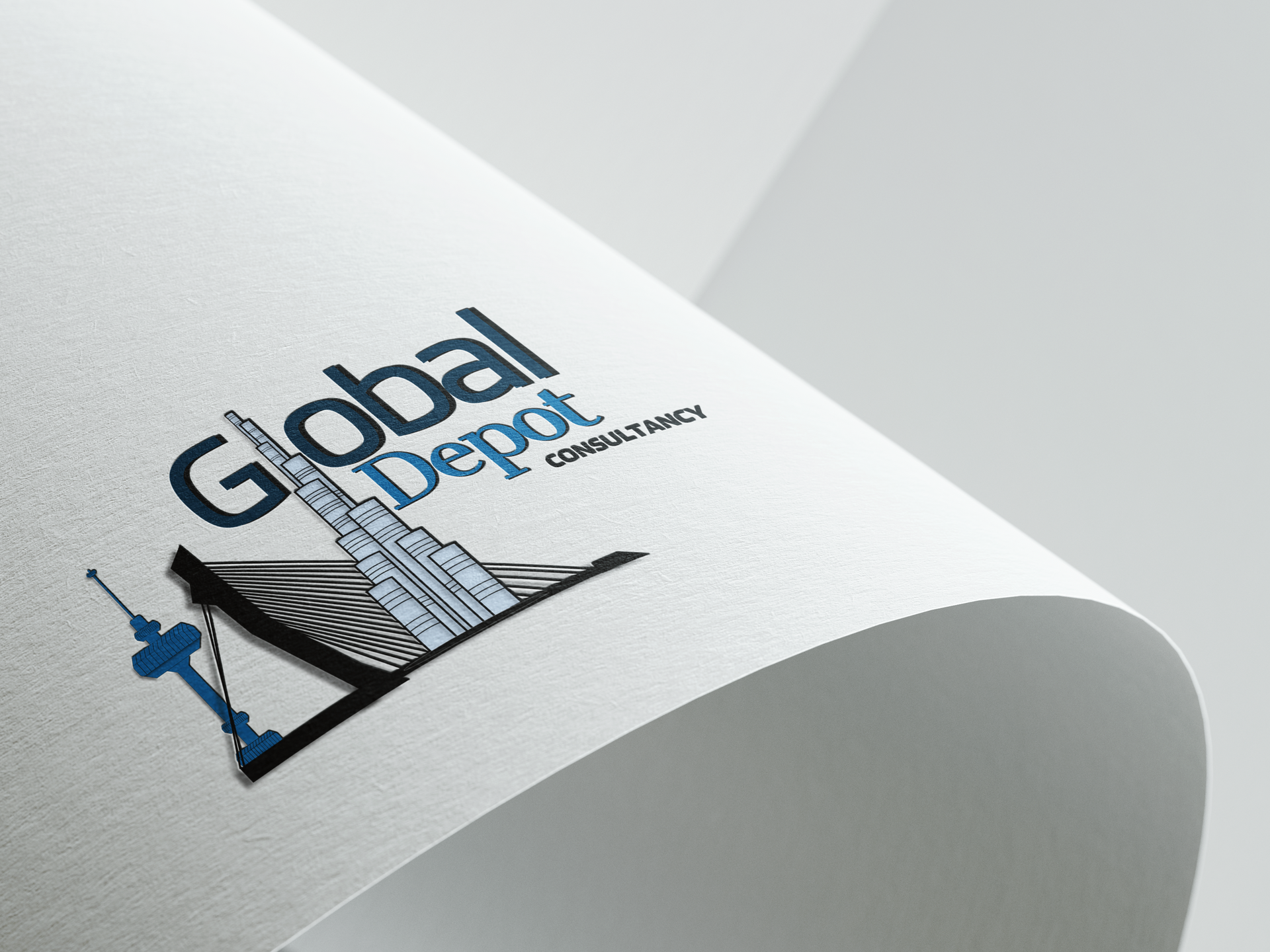 Logo-ontwerp Global Depot Consultancy