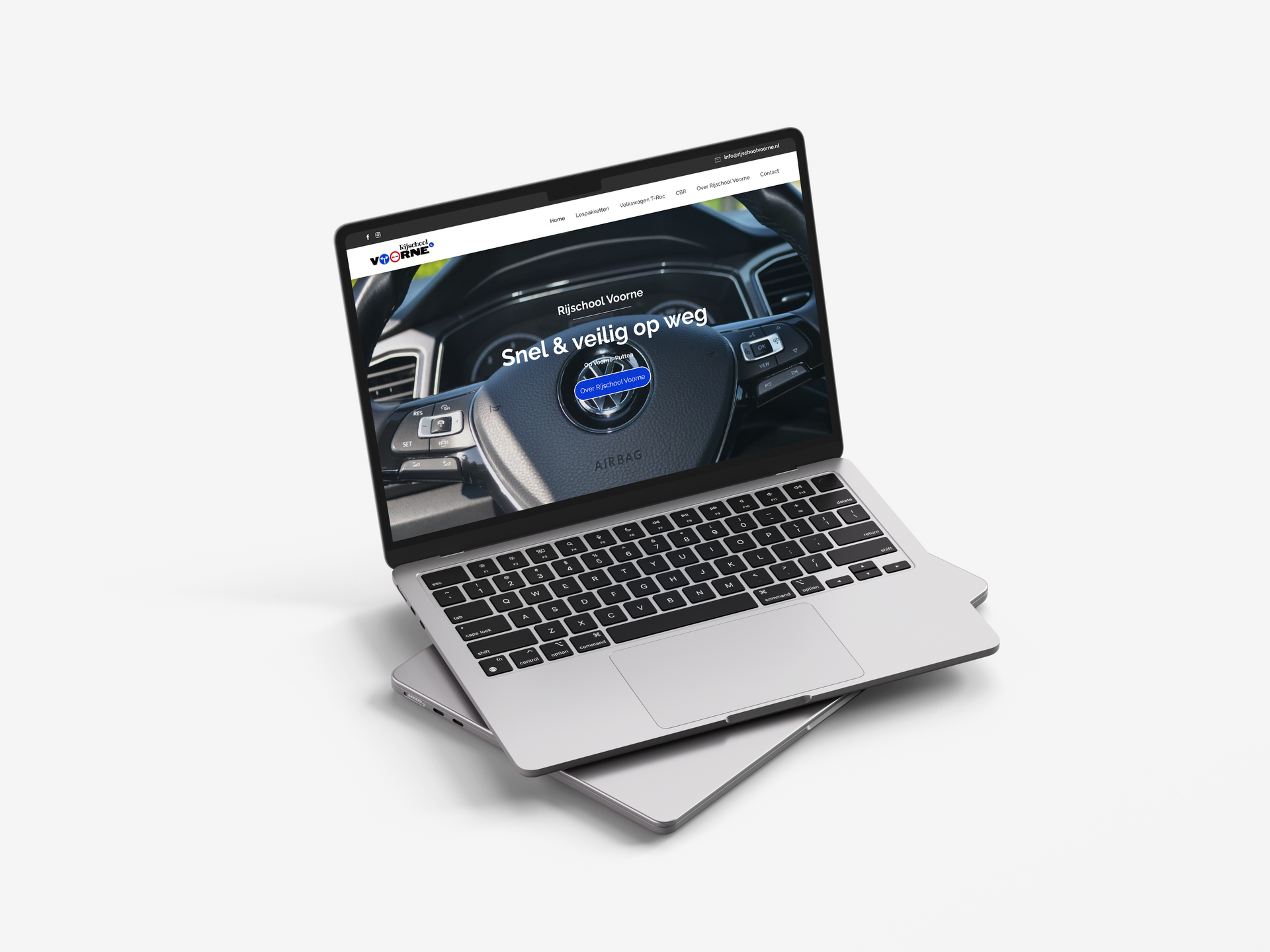 Website-ontwerp Rijschool Voorne