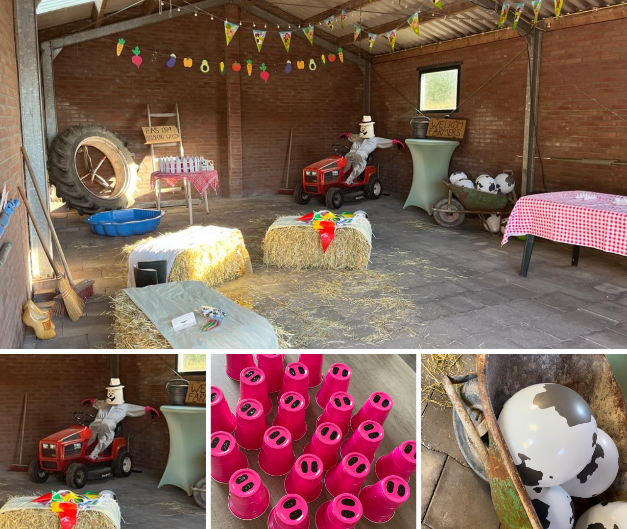 Eventplanning en -styling particulier boerderijfeest