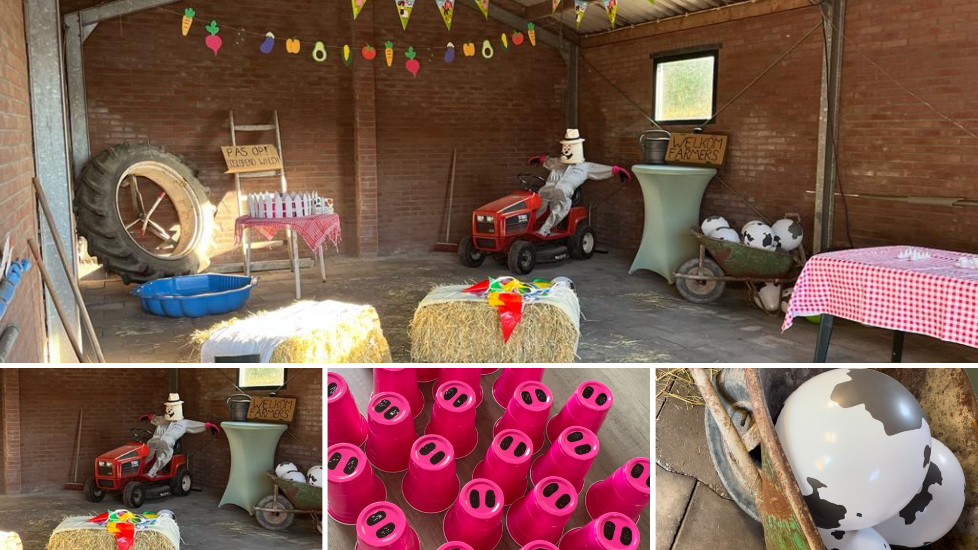 Eventplanning/styling particulier boerderijfeest