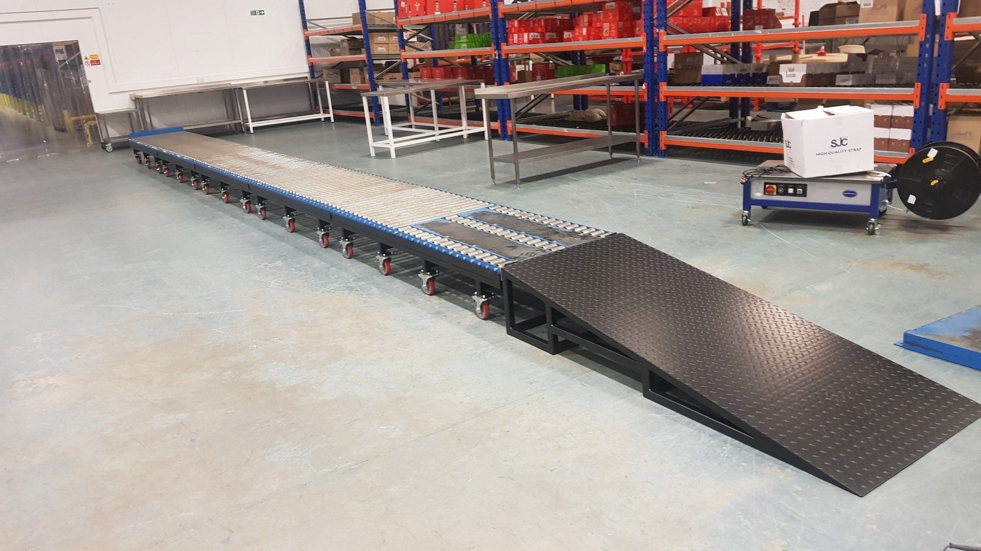 6-Piece Conveyor Installed on site