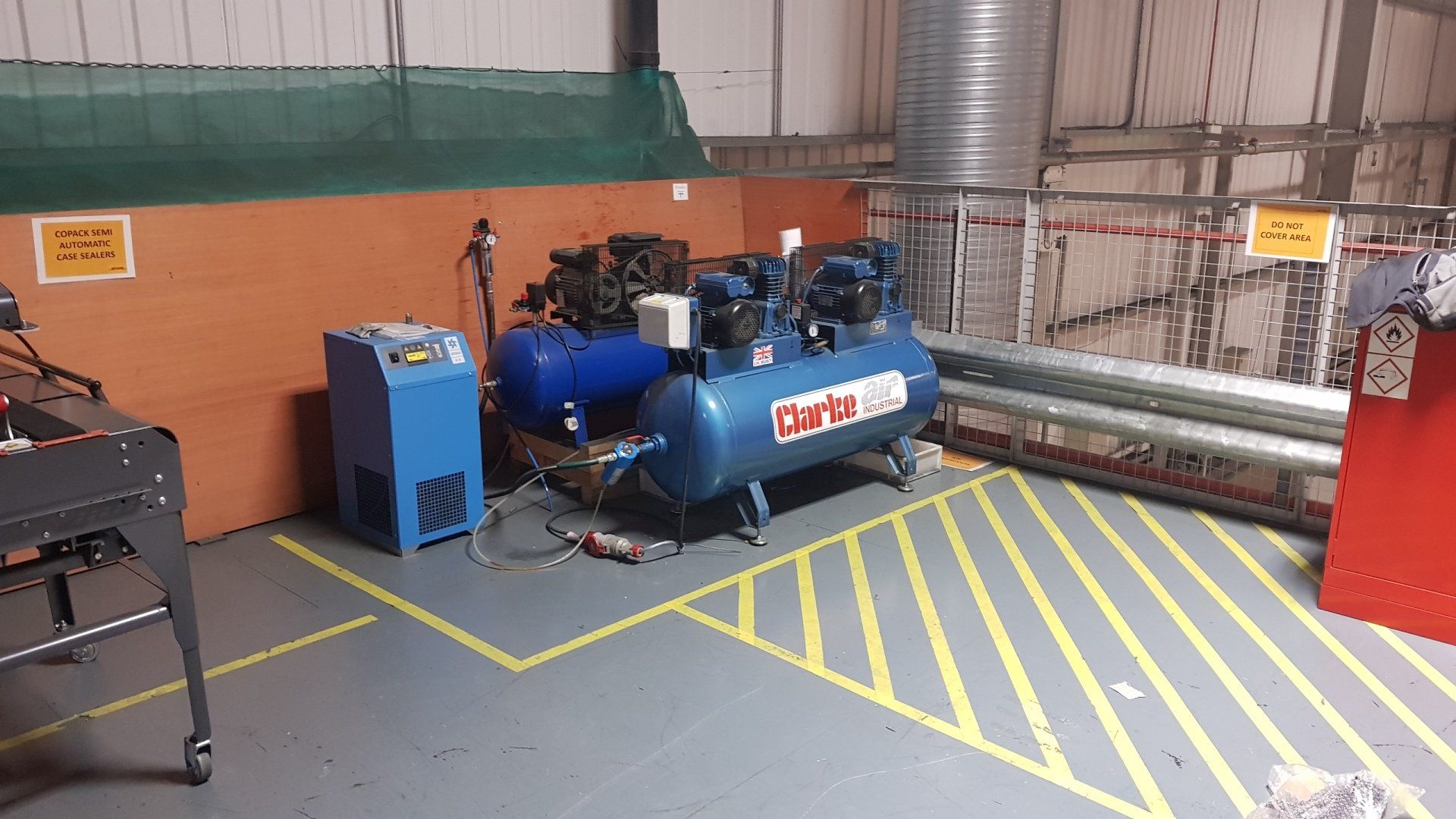 Compressors Require Securing