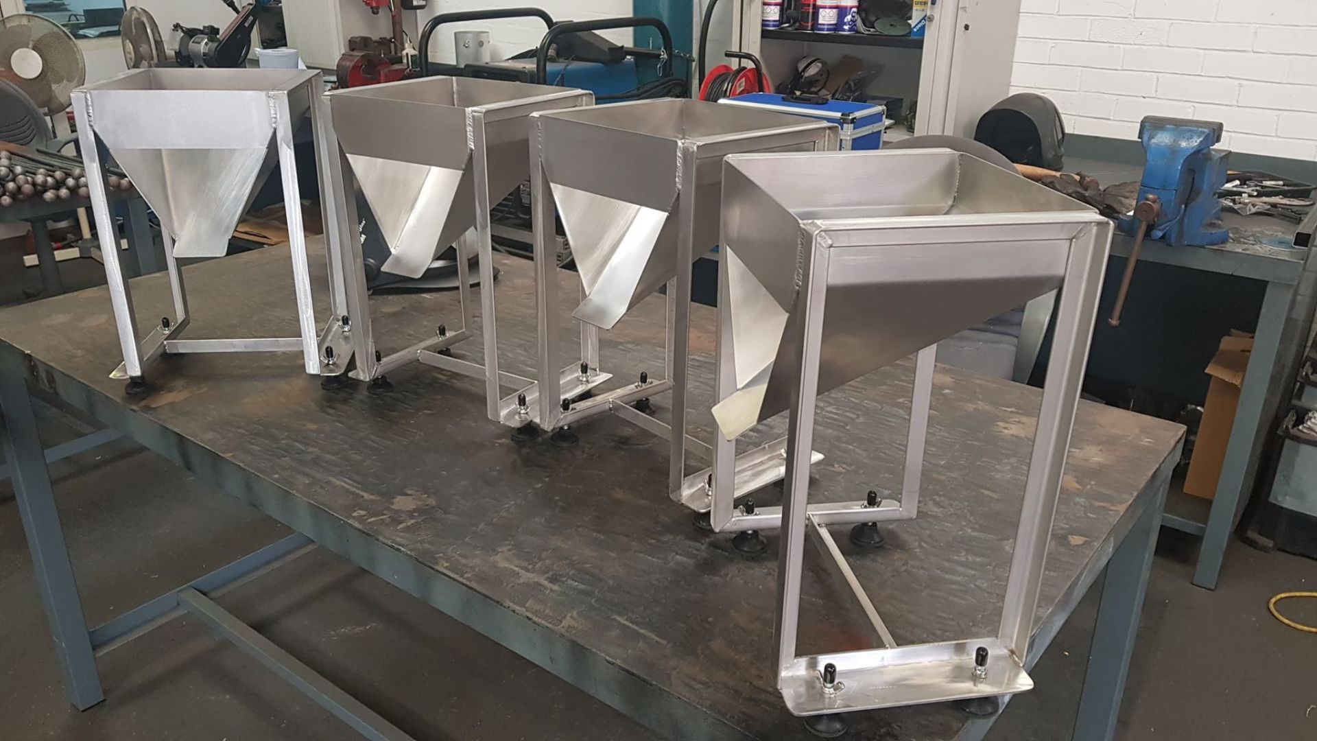 Stainless Steel Hoppers