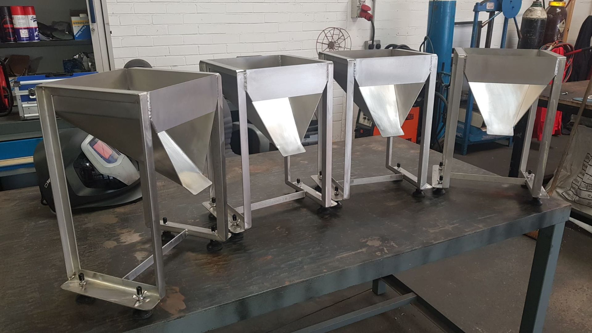 Stainless Steel Hopper