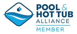 the logo for the pool and hot tub alliance member
