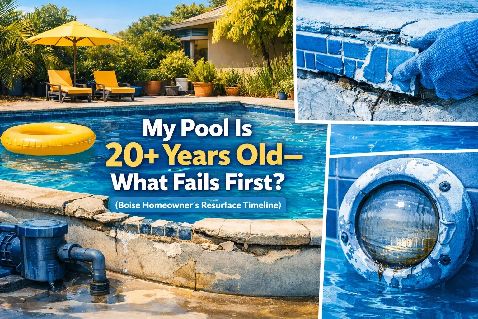 Guide for 20 year old pools