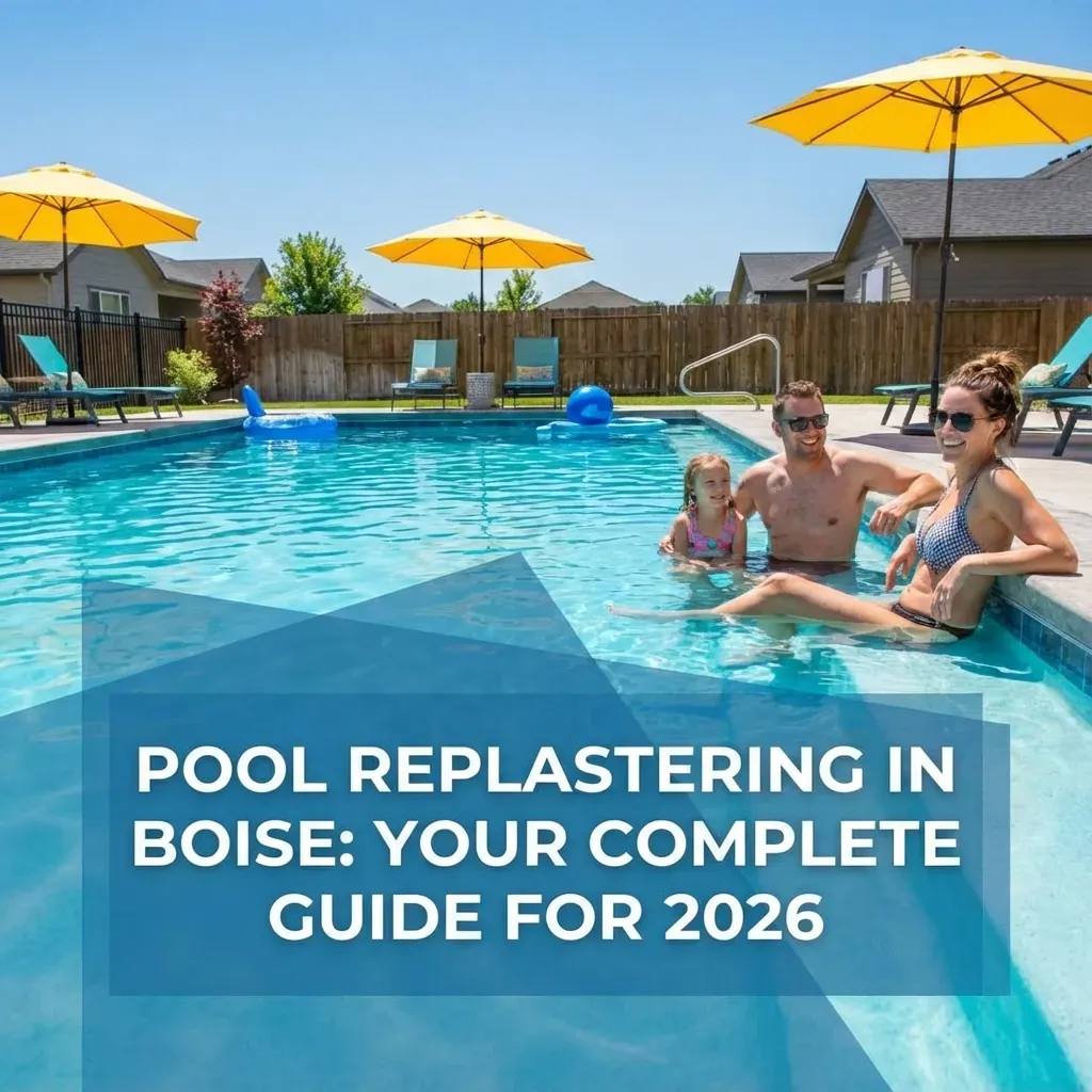 Pool plastering in Boise, ID.  2026 Guide