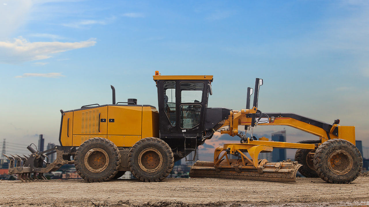 Yellow Vermeer VS12-300 vacuum excavator trailer on grass.