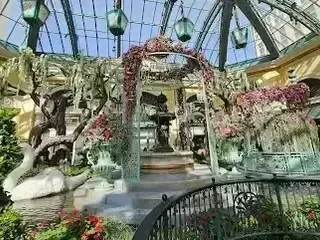 Henderson Artificial Turf-  enhances the lush scenery inside the Bellagio Conservatory & Botanical Gardens.