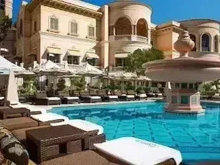Henderson Artificial Turf -  adds a refined touch to the elegant poolside setting at the Bellagio Hotel & Casino.