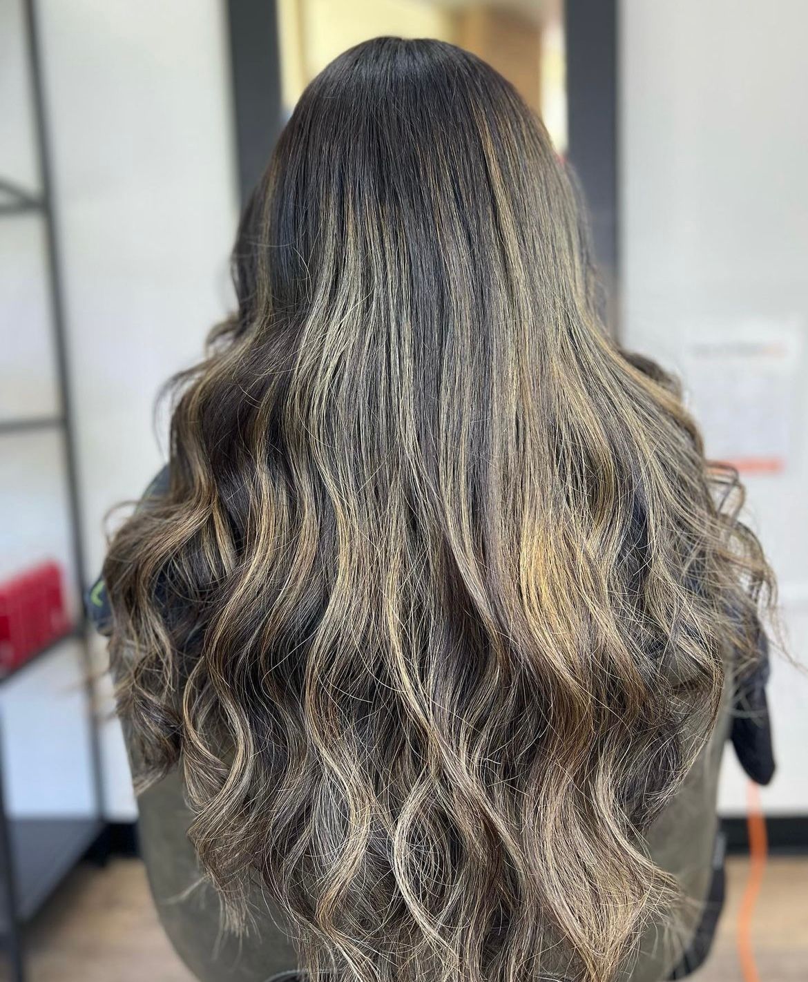 Dark Foiled Hair - Hair Creations in Blackalls