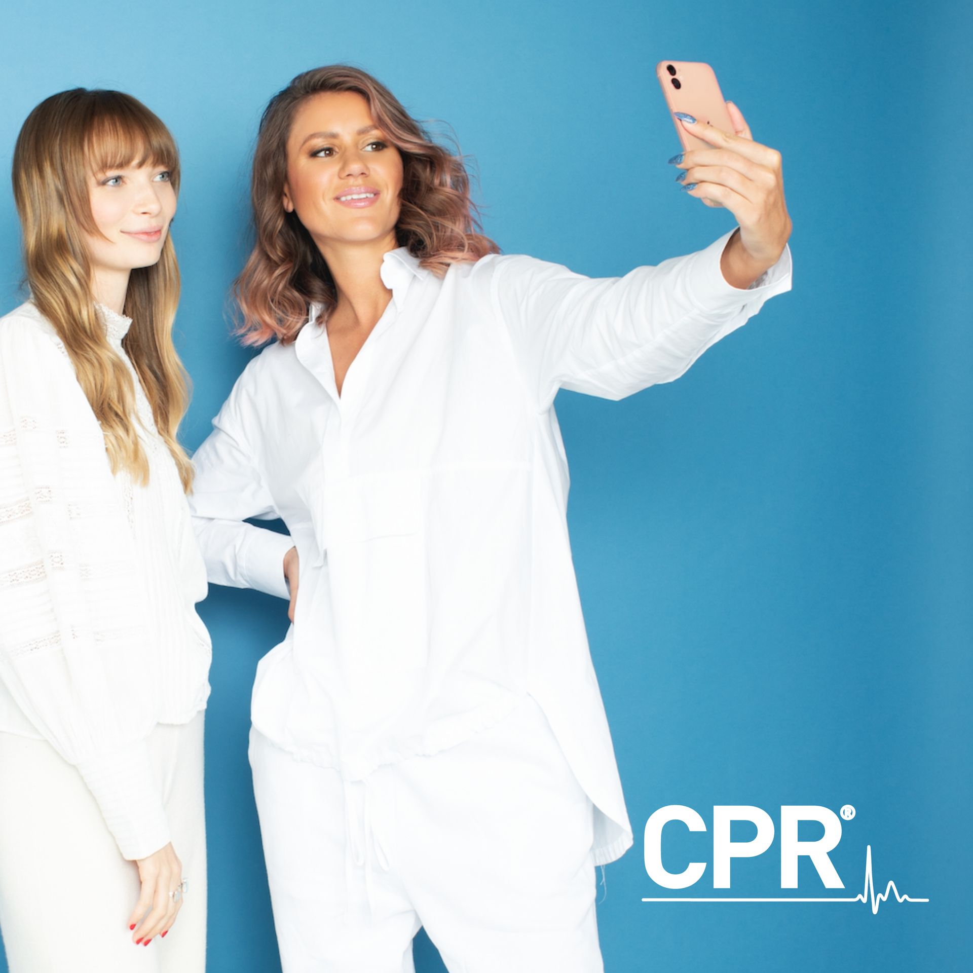 Ladies Taking Selfie With Fresh Hair— Hair Creations in Blackalls Park, NSW