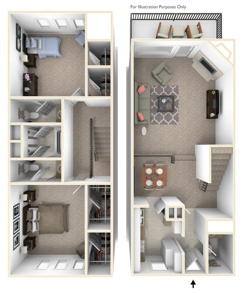 Apartment floor plan