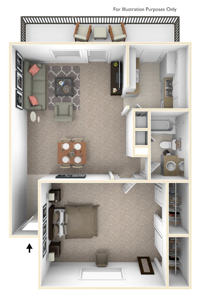 Apartment floor plan
